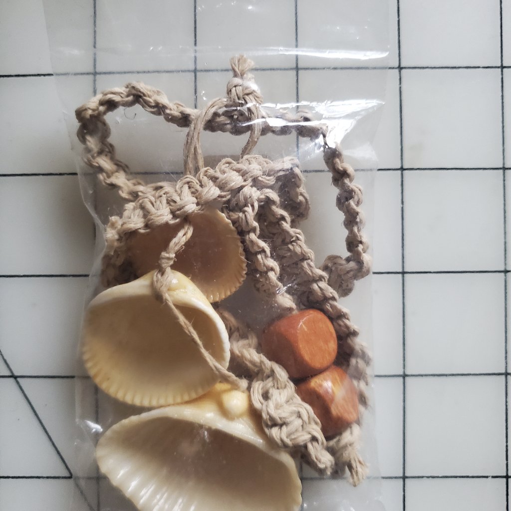Shell Macrame Necklace